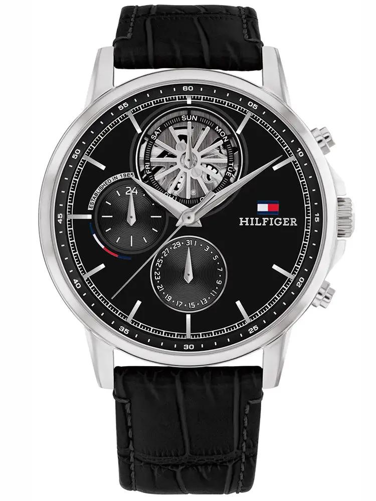 ZEGAREK MĘSKI TOMMY HILFIGER 1710605 Steward Open Heart + BOX ZEGAREK MĘSKI TOMMY HILFIGER 1710605 Steward Open Heart + BOX -  7613272576796
