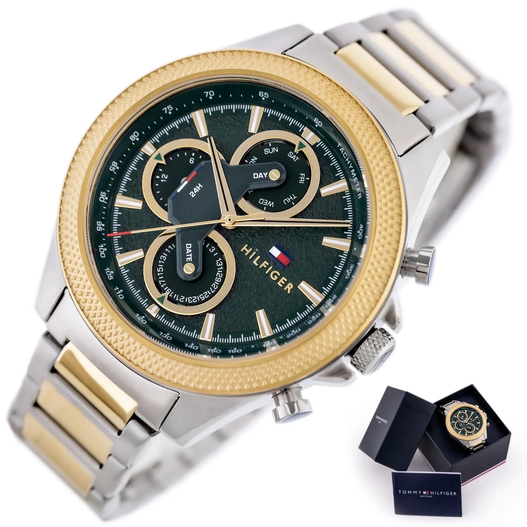 ZEGAREK MĘSKI TOMMY HILFIGER Clark 1792079 (zf105a) + BOX ZEGAREK MĘSKI TOMMY HILFIGER Clark 1792079 (zf105a) + BOX - Lorence 7613272540605