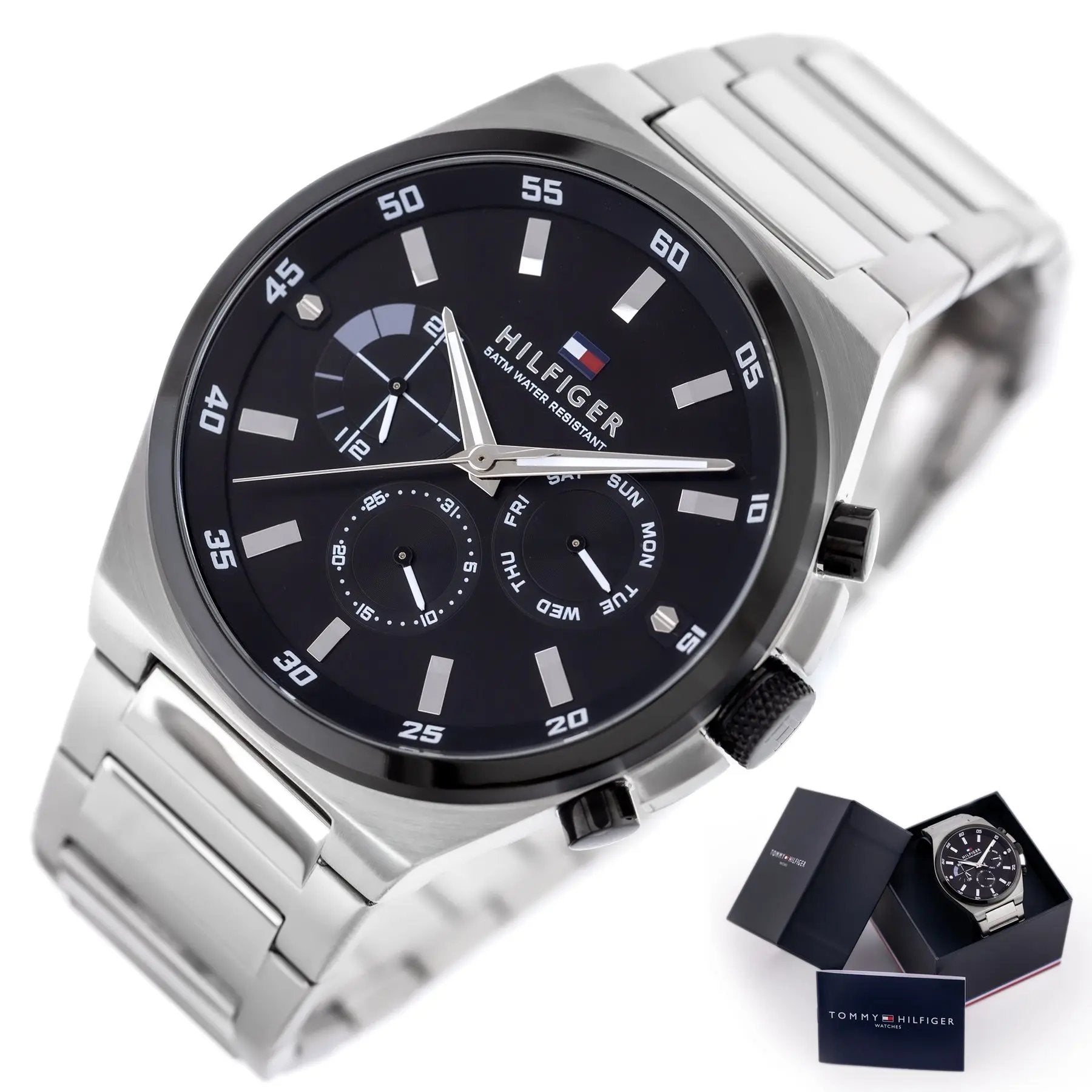 ZEGAREK MĘSKI TOMMY HILFIGER DEXTER 1792087 (zf104b) + BOX ZEGAREK MĘSKI TOMMY HILFIGER DEXTER 1792087 (zf104b) + BOX - Lorence 7631272540685