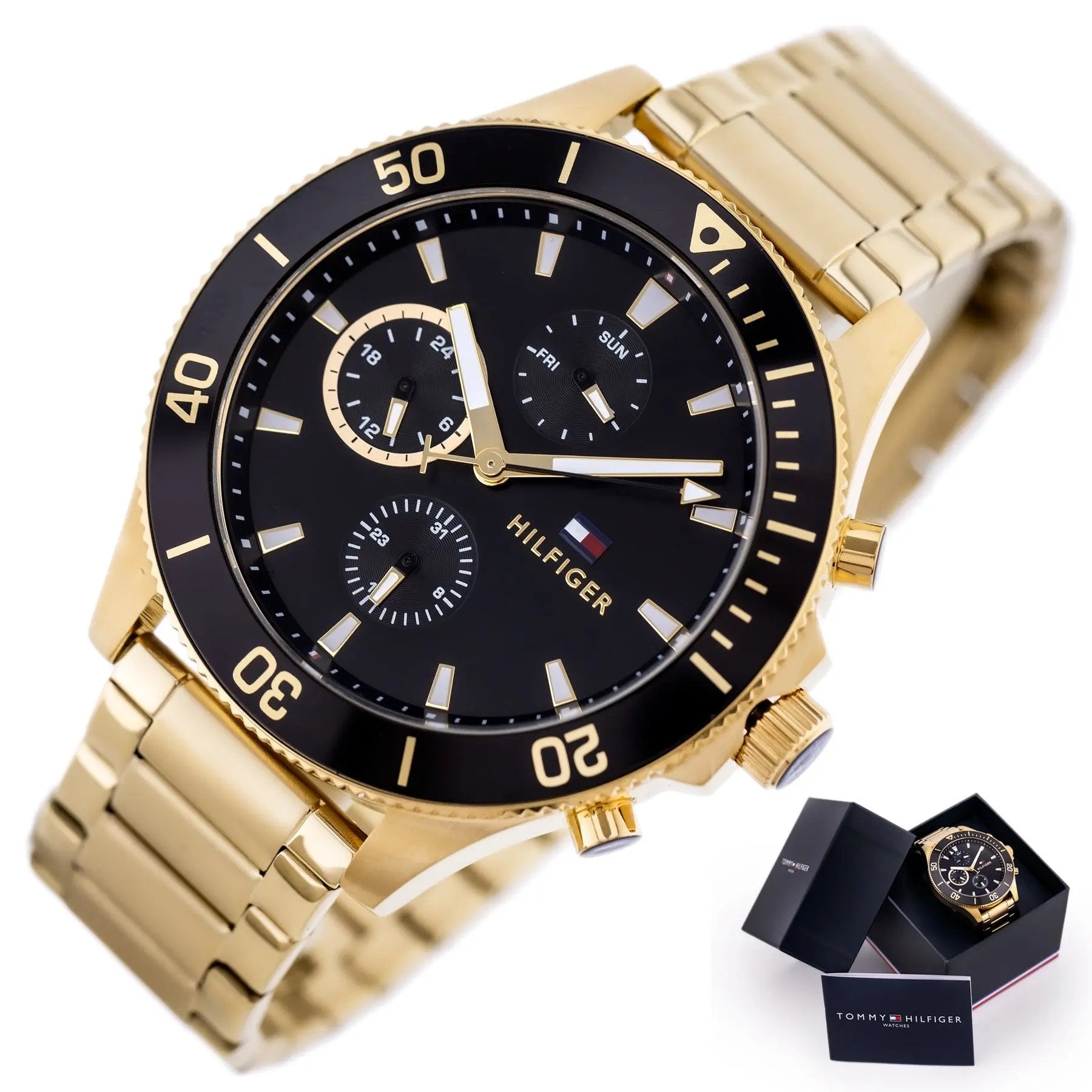 ZEGAREK MĘSKI TOMMY HILFIGER LARSON 1791919 (zf088b) ZEGAREK MĘSKI TOMMY HILFIGER LARSON 1791919 (zf088b) - Lorence 7613272443319