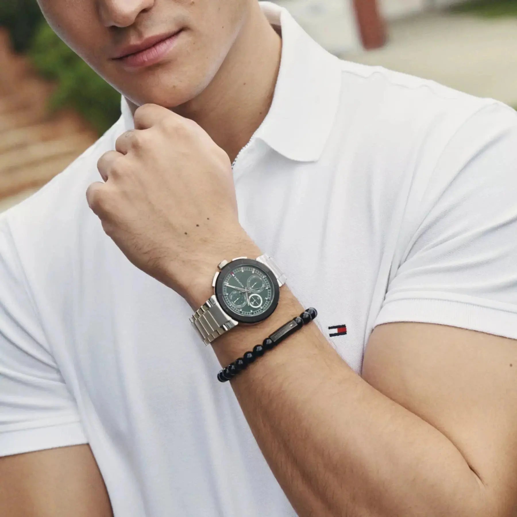 ZEGAREK MĘSKI TOMMY HILFIGER Lorenzo 1792117 (zf116b) + BOX ZEGAREK MĘSKI TOMMY HILFIGER Lorenzo 1792117 (zf116b) + BOX - Lorence 7613272577151