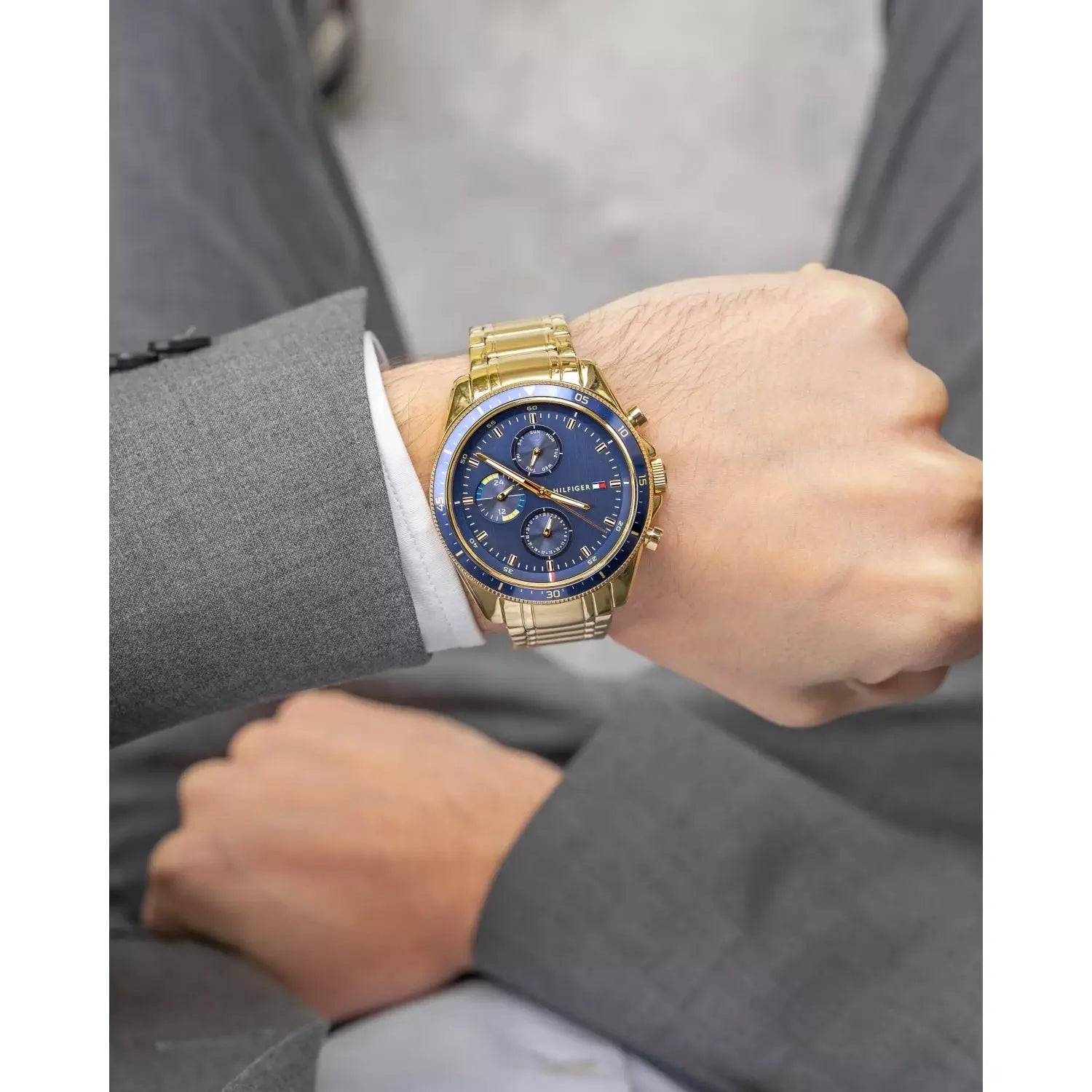ZEGAREK MĘSKI TOMMY HILFIGER PARKER 1791834 (zf052b) + BOX-7