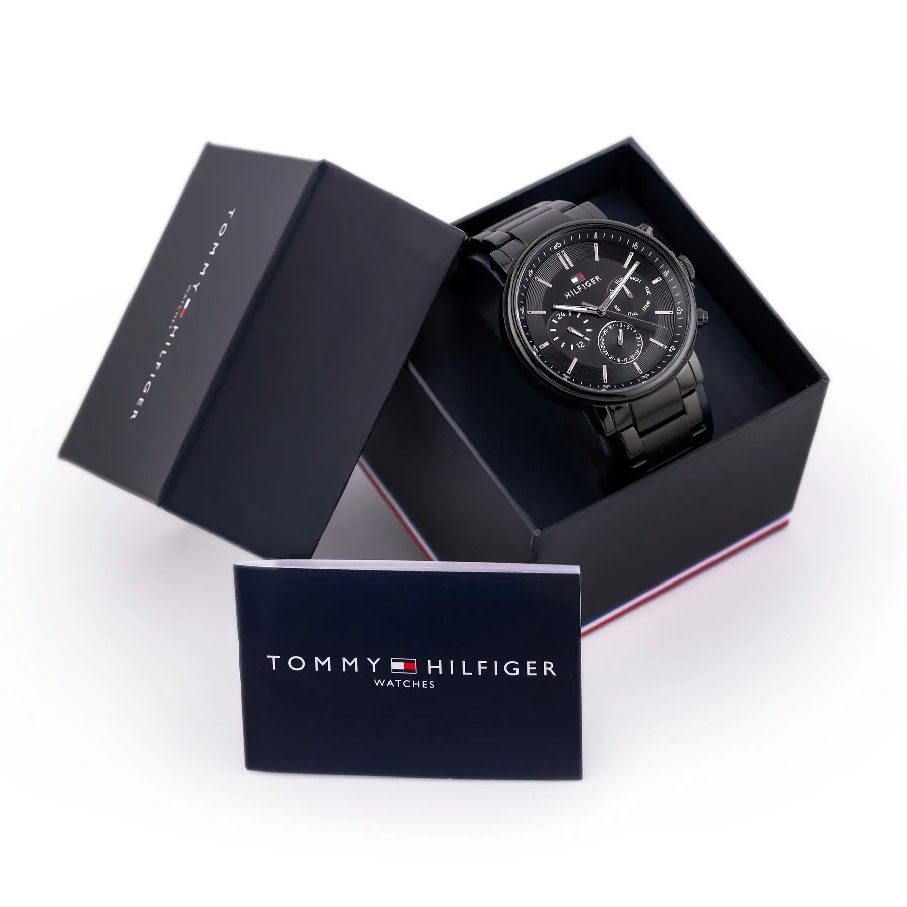 ZEGAREK MĘSKI TOMMY HILFIGER TYSON 1710590 (zf100c) + BOX ZEGAREK MĘSKI TOMMY HILFIGER TYSON 1710590 (zf100c) + BOX - Lorence 7613272544610
