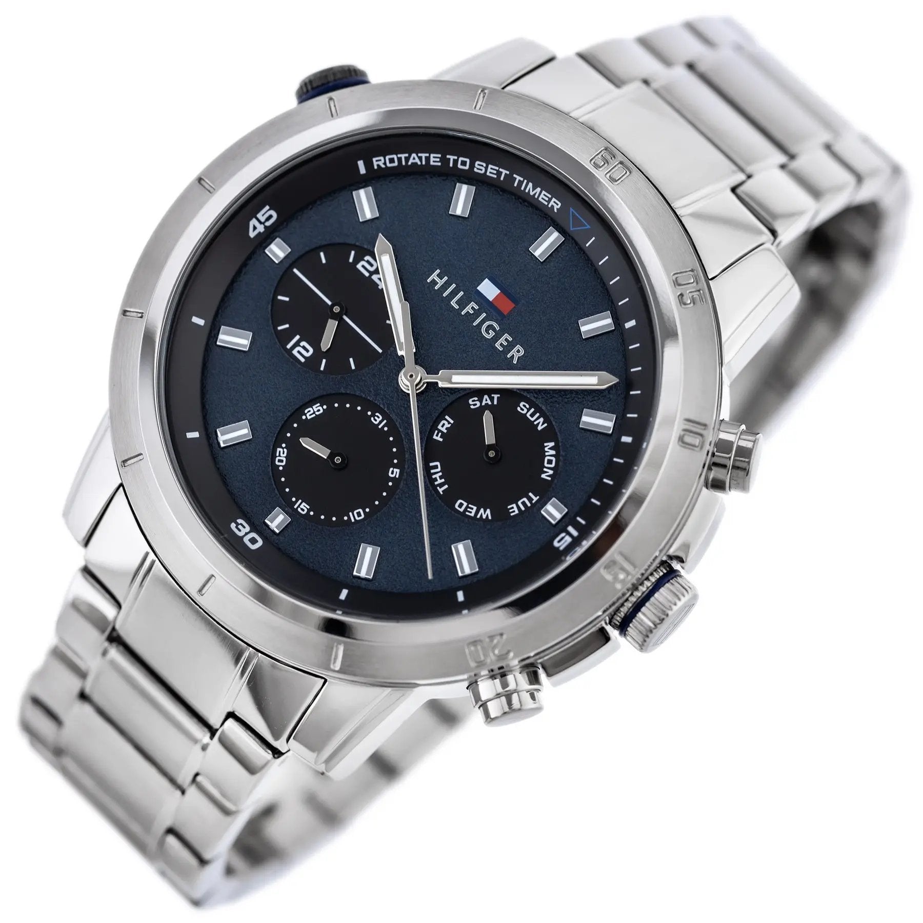 ZEGAREK MĘSKI TOMMY HILFIGER Troy 1792104 + BOX ZEGAREK MĘSKI TOMMY HILFIGER Troy 1792104 + BOX - Lorence 7613272540858