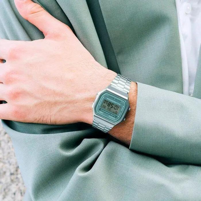 ZEGAREK UNISEX CASIO Retro Vintage A168WA-3A + BOX ZEGAREK UNISEX CASIO Retro Vintage A168WA-3A + BOX - Lorence 4549526362774