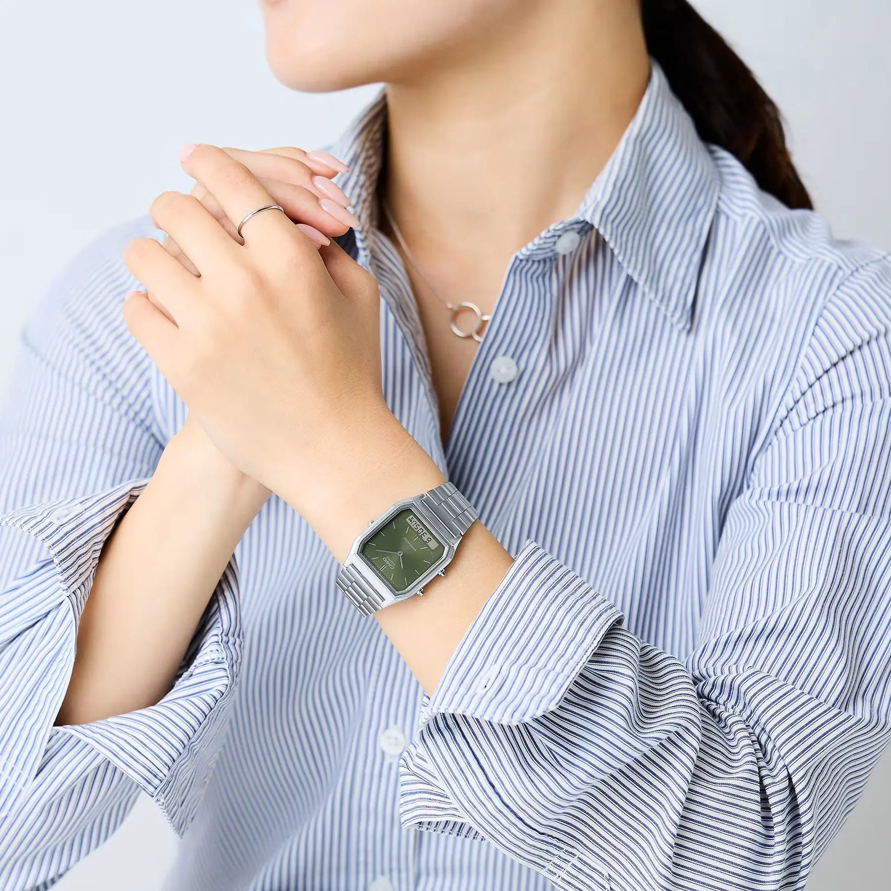 ZEGAREK UNISEX CASIO Vintage AQ-230A-3AMQYDF + BOX ZEGAREK UNISEX CASIO Vintage AQ-230A-3AMQYDF + BOX - Lorence 4549526390579