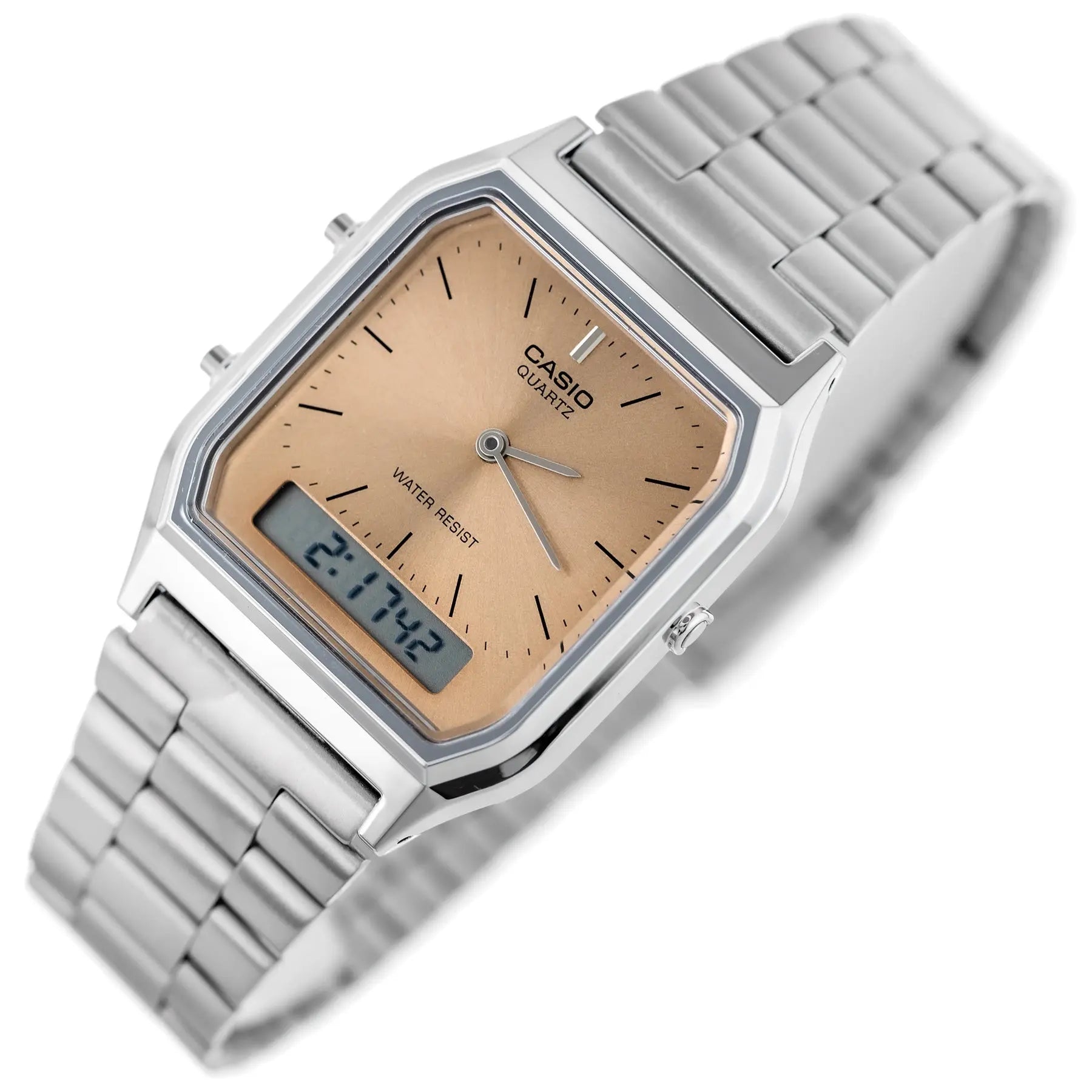 ZEGAREK UNISEX CASIO Vintage AQ-230A-4AMQYDF + BOX ZEGAREK UNISEX CASIO Vintage AQ-230A-4AMQYDF + BOX - Lorence 4549526390616