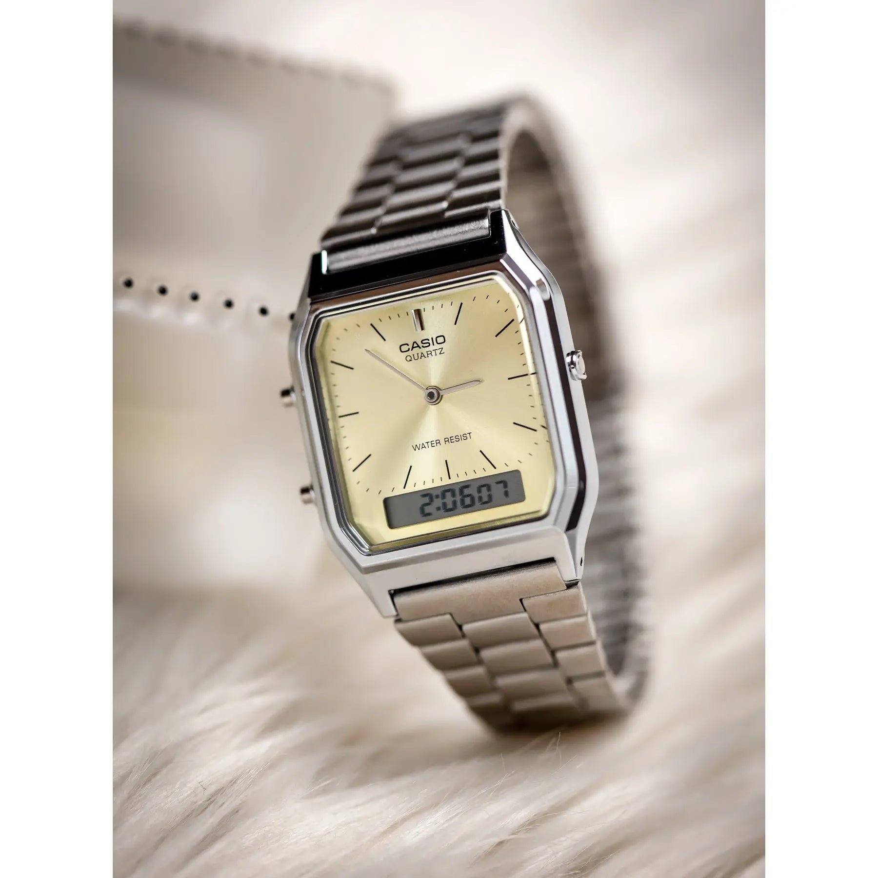 ZEGAREK UNISEX CASIO Vintage AQ-230A-9AMQYDF + BOX ZEGAREK UNISEX CASIO Vintage AQ-230A-9AMQYDF + BOX - Lorence 4549526390654