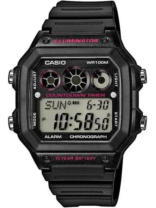 Zegarek Casio AE-1300WH-1A2VEF Zegarek Casio AE-1300WH-1A2VEF - Lorence 4971850988052