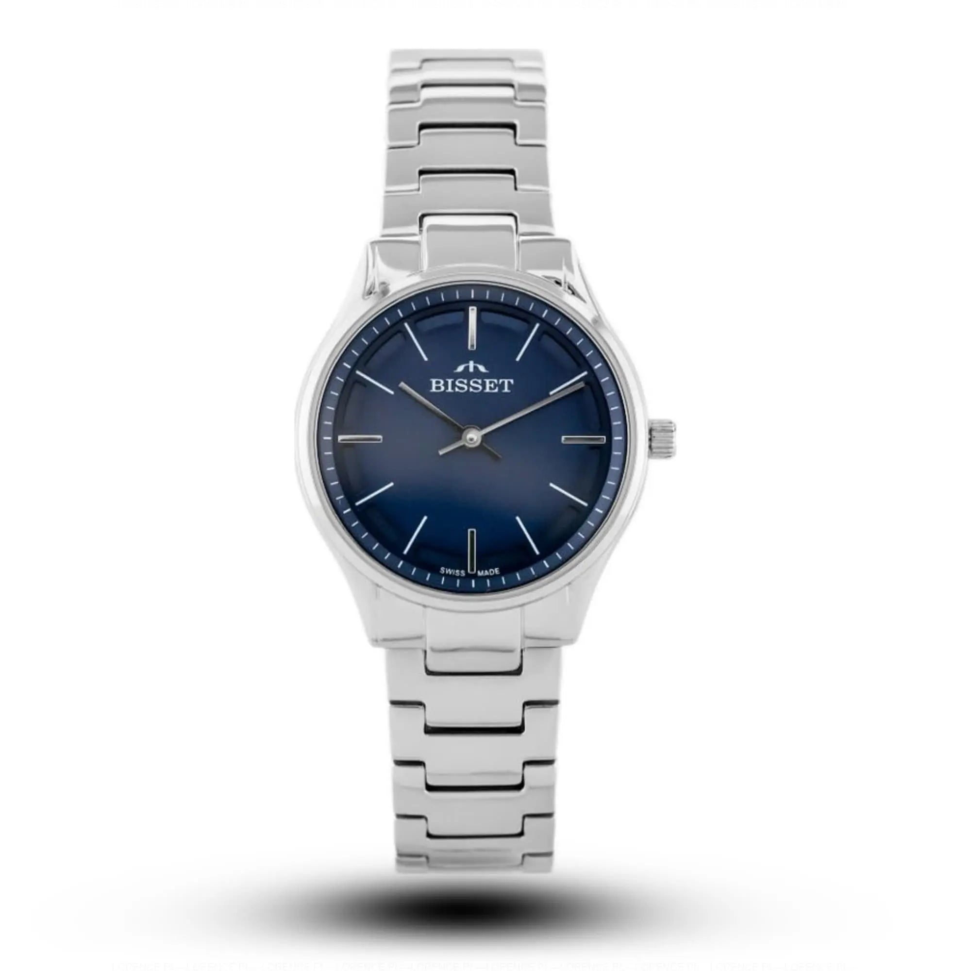 Zegarek Damski Bisset BSBE67 - Silver/blue Zegarek Damski Bisset BSBE67 - Silver/blue - Lorence 5906412729728