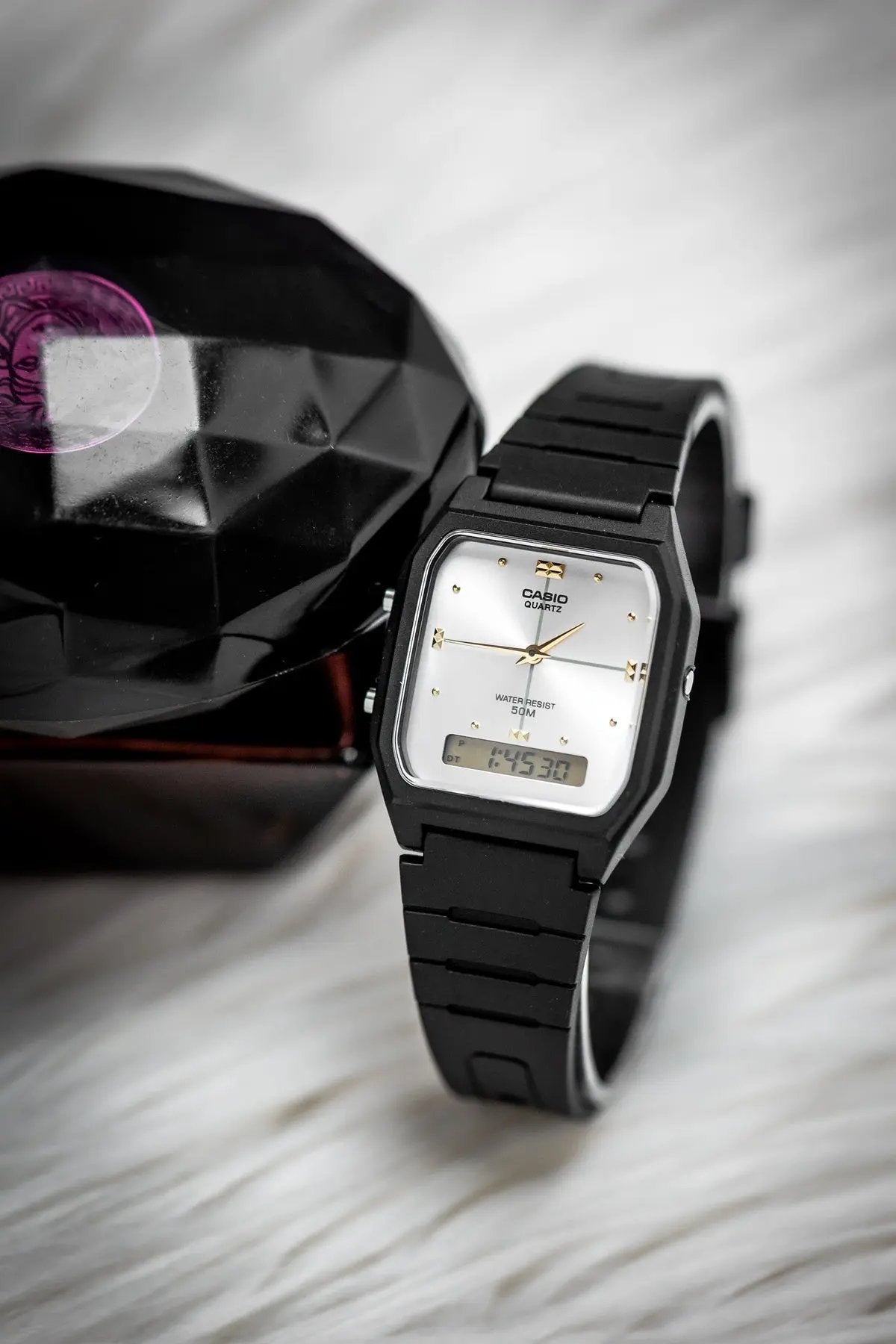 Zegarek Damski Casio AW-48HE-7AVDF + BOX Zegarek Damski Casio AW-48HE-7AVDF + BOX - Lorence 4971850439080