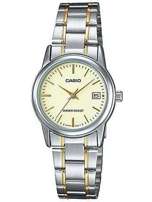 Zegarek Damski Casio LTP-V002SG-9A + BOX Zegarek Damski Casio LTP-V002SG-9A + BOX - Lorence 4971850083139