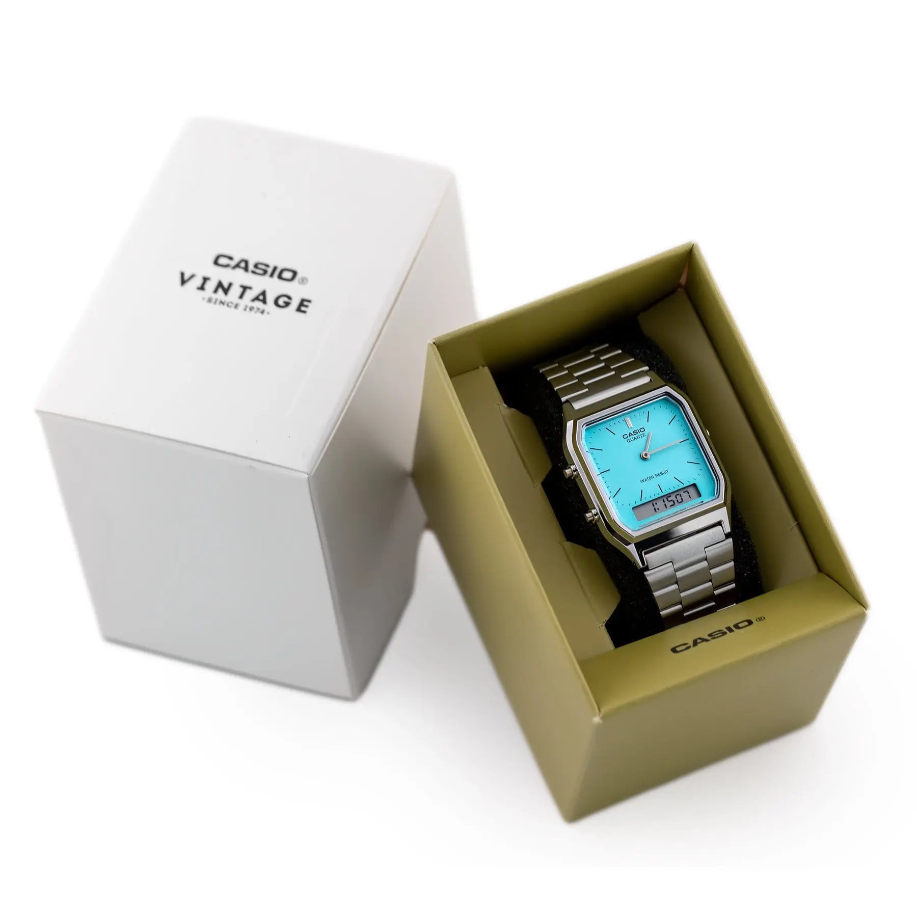 Zegarek Damski Casio Vintage Maxi AQ-230A-2A2MQYES Zegarek Damski Casio Vintage Maxi AQ-230A-2A2MQYES - Lorence 4549526365911