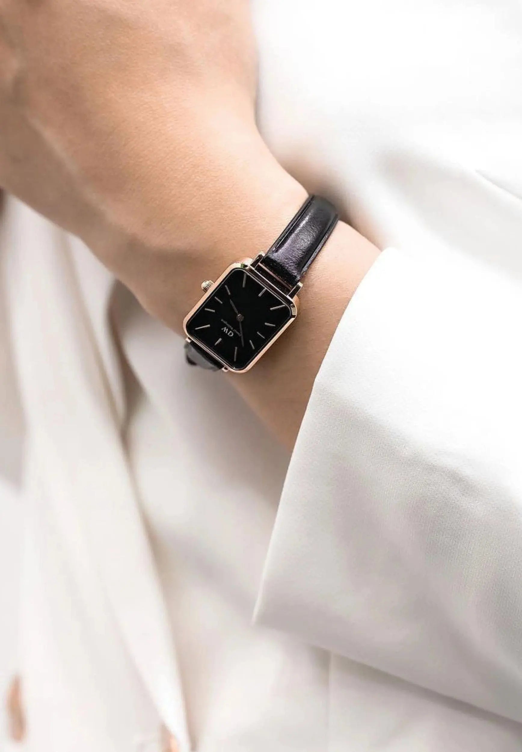 Zegarek Damski Daniel Wellington DW00100435 - Quadro Pressed Sheffield Rose Gold 20mm Zegarek Damski Daniel Wellington DW00100435 - Quadro Pressed Sheffield 7315030022070