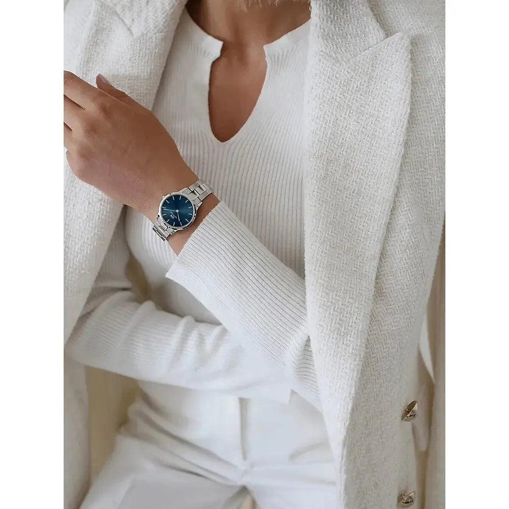 Zegarek Damski Daniel Wellington DW00100457 Iconic Link Arctic 28mm Blue Zegarek Damski Daniel Wellington DW00100457 Iconic Link Arctic 28mm 7315030026160