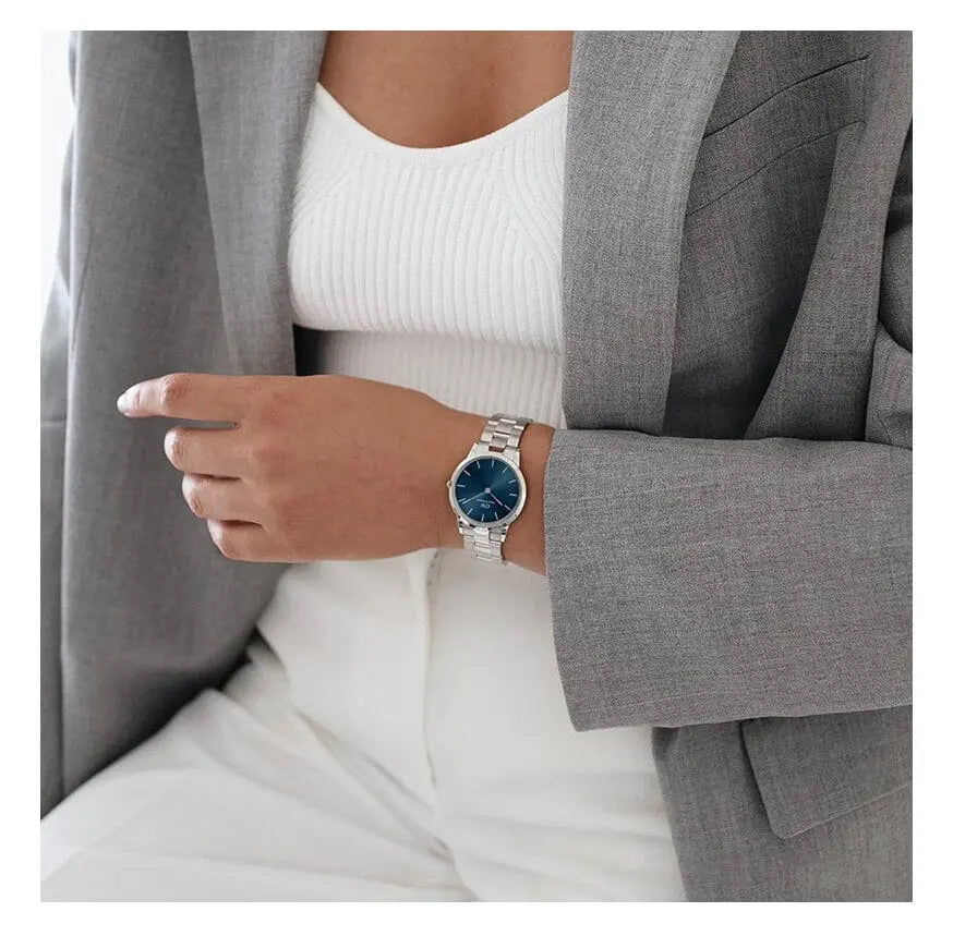 Zegarek Damski Daniel Wellington DW00100457 Iconic Link Arctic 28mm Blue Zegarek Damski Daniel Wellington DW00100457 Iconic Link Arctic 28mm 7315030026160