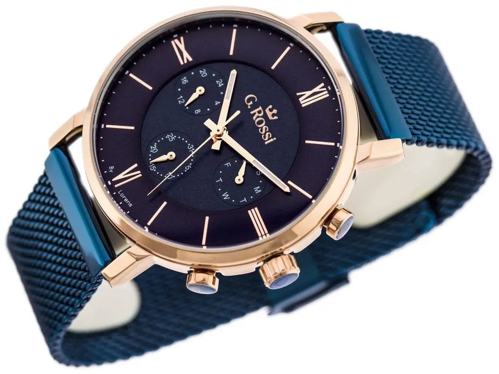 Zegarek G. Rossi - E-6182B-6F3 - Exclusive Zegarek G. Rossi - E-6182B-6F3 - Exclusive - Lorence 5900148026854