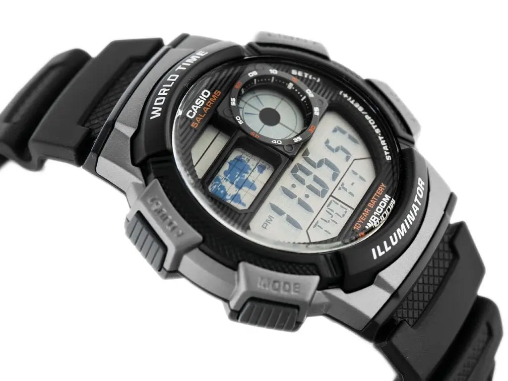 Zegarek Męski Casio AE-1000W 1BVDF Zegarek Męski Casio AE-1000W 1BVDF - Lorence 079767443351