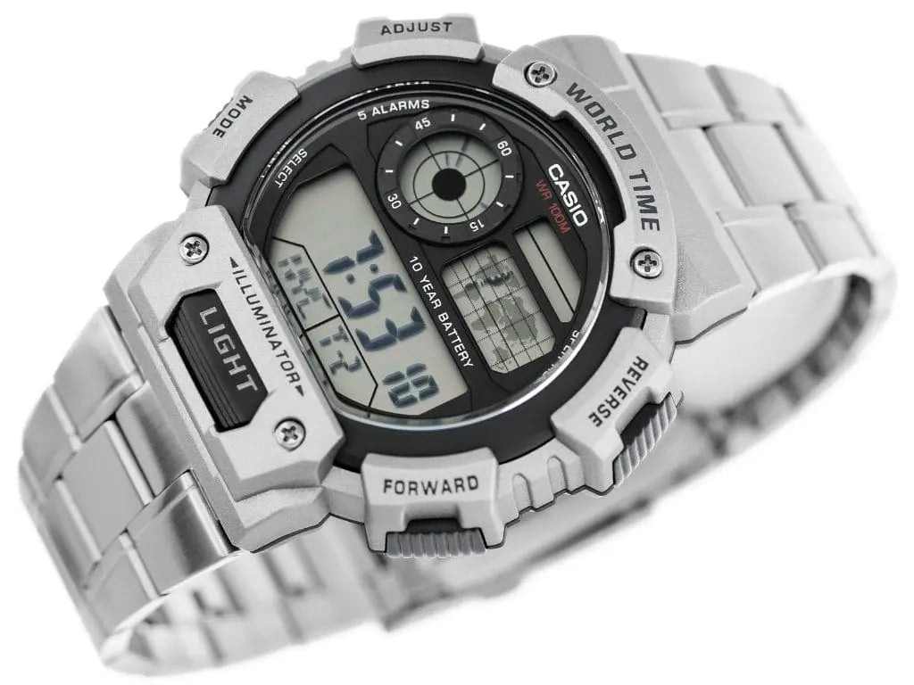 Zegarek Męski Casio AE-1400WHD-1AVDF Zegarek Męski Casio AE-1400WHD-1AVDF - Lorence 4549526175640