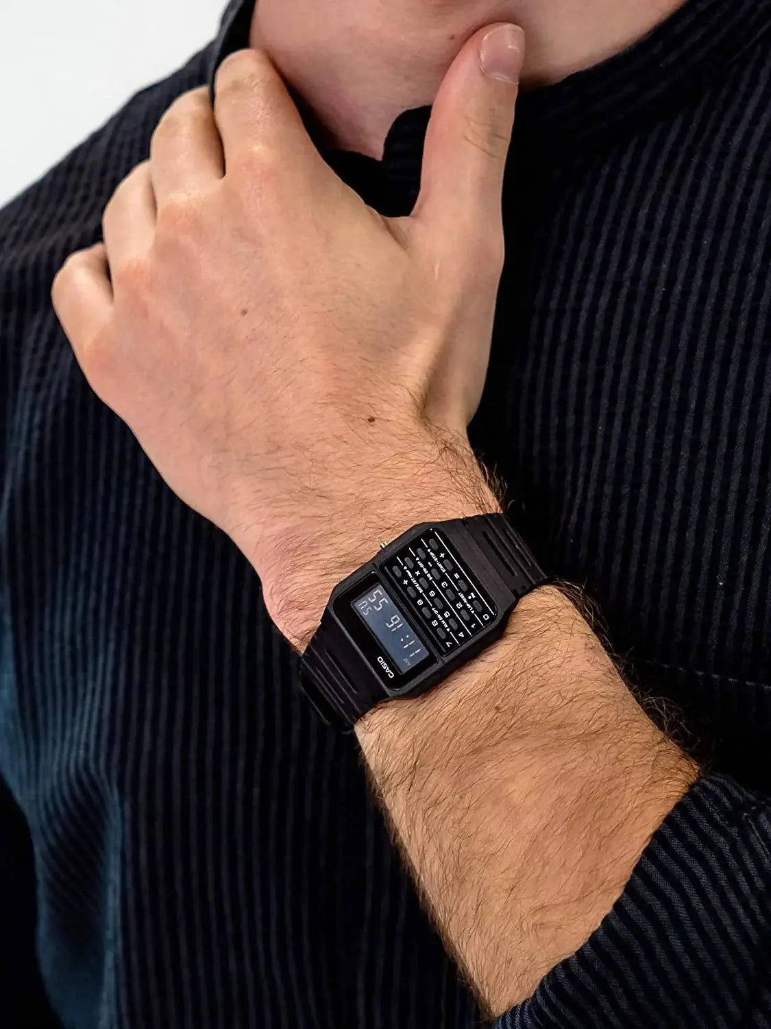 Zegarek Męski Casio CA-53WF-1B + BOX Zegarek Męski Casio CA-53WF-1B + BOX - Lorence 4549526272745