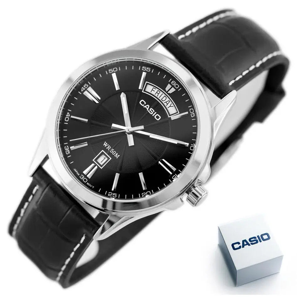 Casio Zegarek Męski Casio Collection MTP-1381L-1A