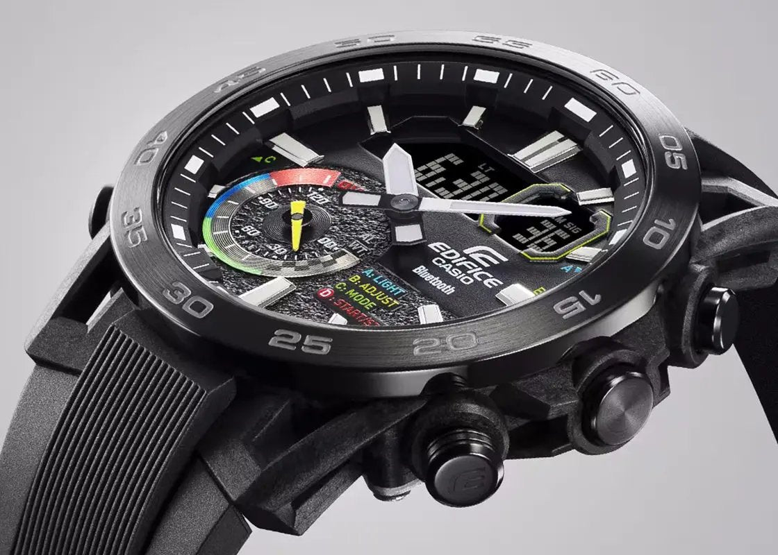 Zegarek Męski Casio EDIFICE 48mm ECB-40MP-1A Bluetooth + BOX Zegarek Męski Casio EDIFICE 48mm ECB-40MP-1A Bluetooth + BOX - 4549526349089