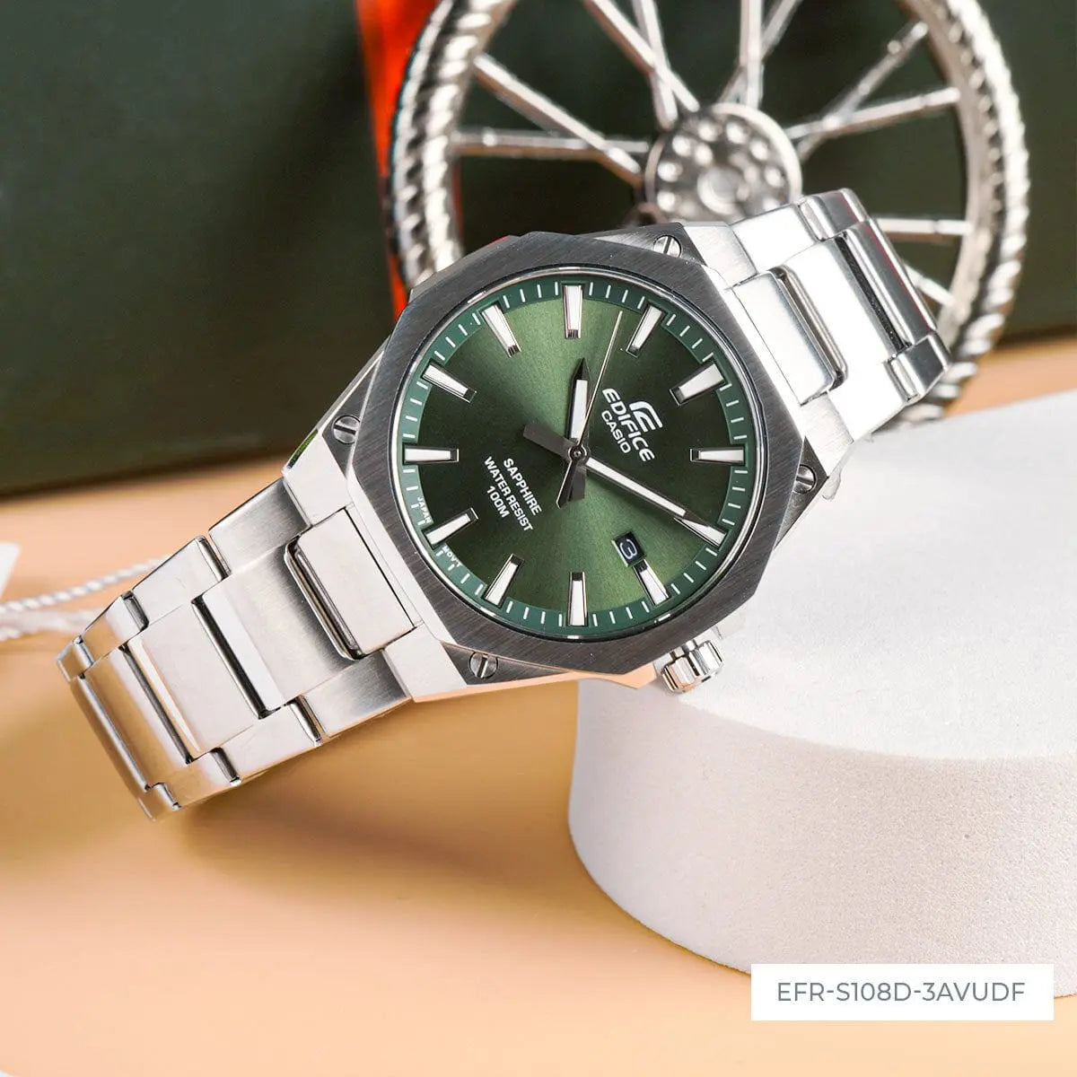 Zegarek Męski Casio EFR-S108D-3A Edifice Classic Sapphire Zegarek Męski Casio EFR-S108D-3A Edifice Classic Sapphire - Lorence 4549526365843