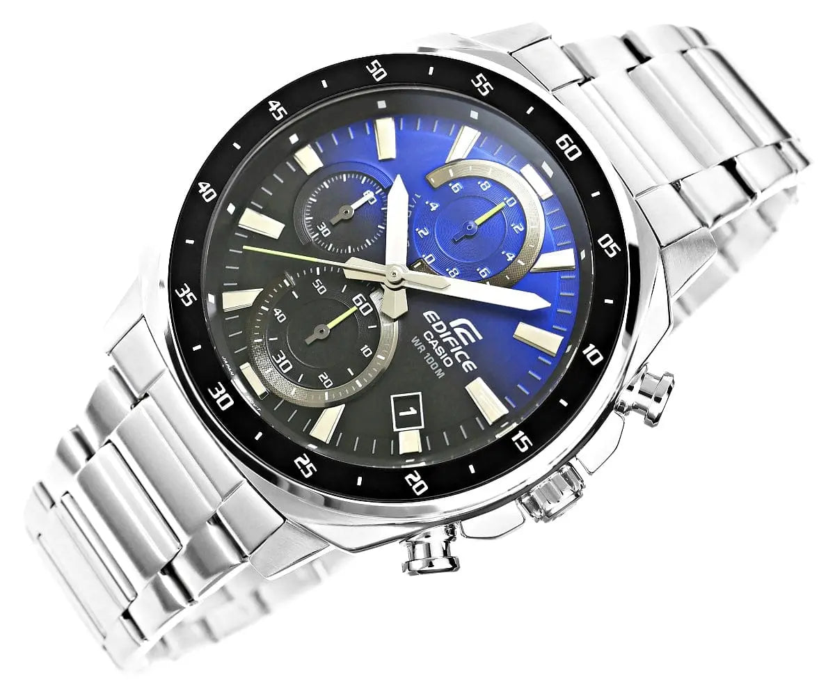 Zegarek Męski Casio Edifice EFV-600D-2AVUEF 10 Bar Zegarek Męski Casio Edifice EFV-600D-2AVUEF 10 Bar - Lorence 4549526271717