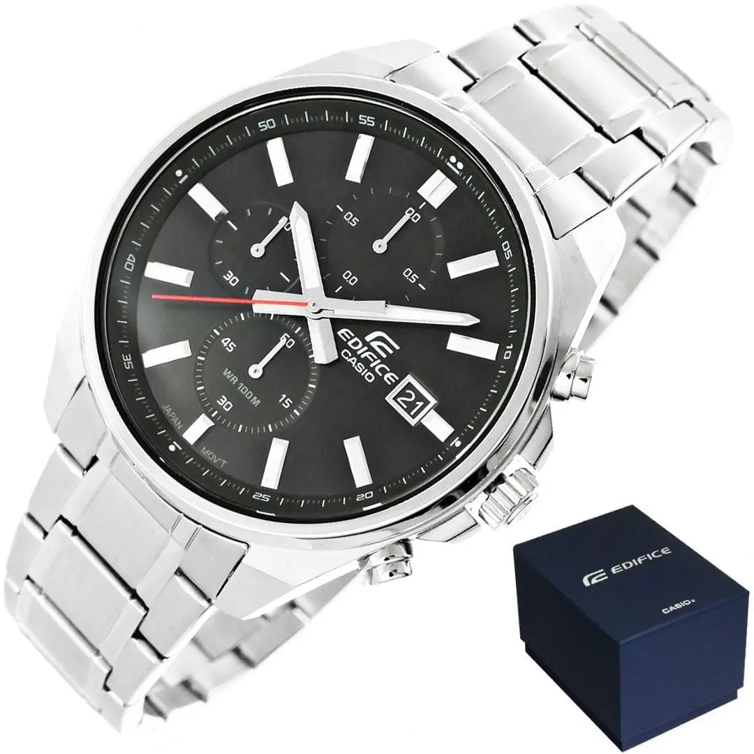 Zegarek Męski Casio Edifice EFV-610D-1AVUEF 10 Bar Zegarek Męski Casio Edifice EFV-610D-1AVUEF 10 Bar - Lorence 4549526297434