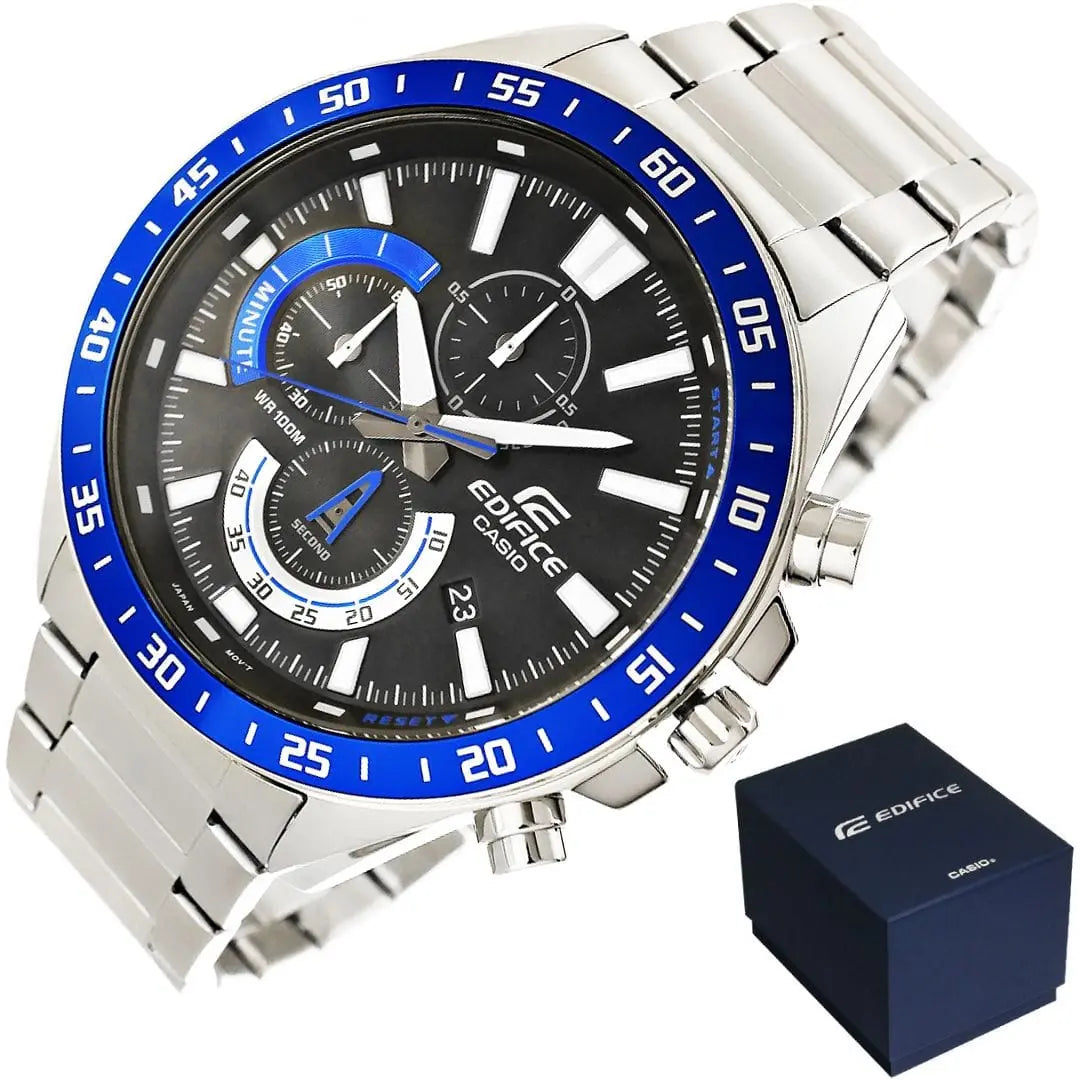 Zegarek Męski Casio Edifice EFV-620D-1A2VUDF 10 Bar Zegarek Męski Casio Edifice EFV-620D-1A2VUDF 10 Bar - Lorence 4549526312229