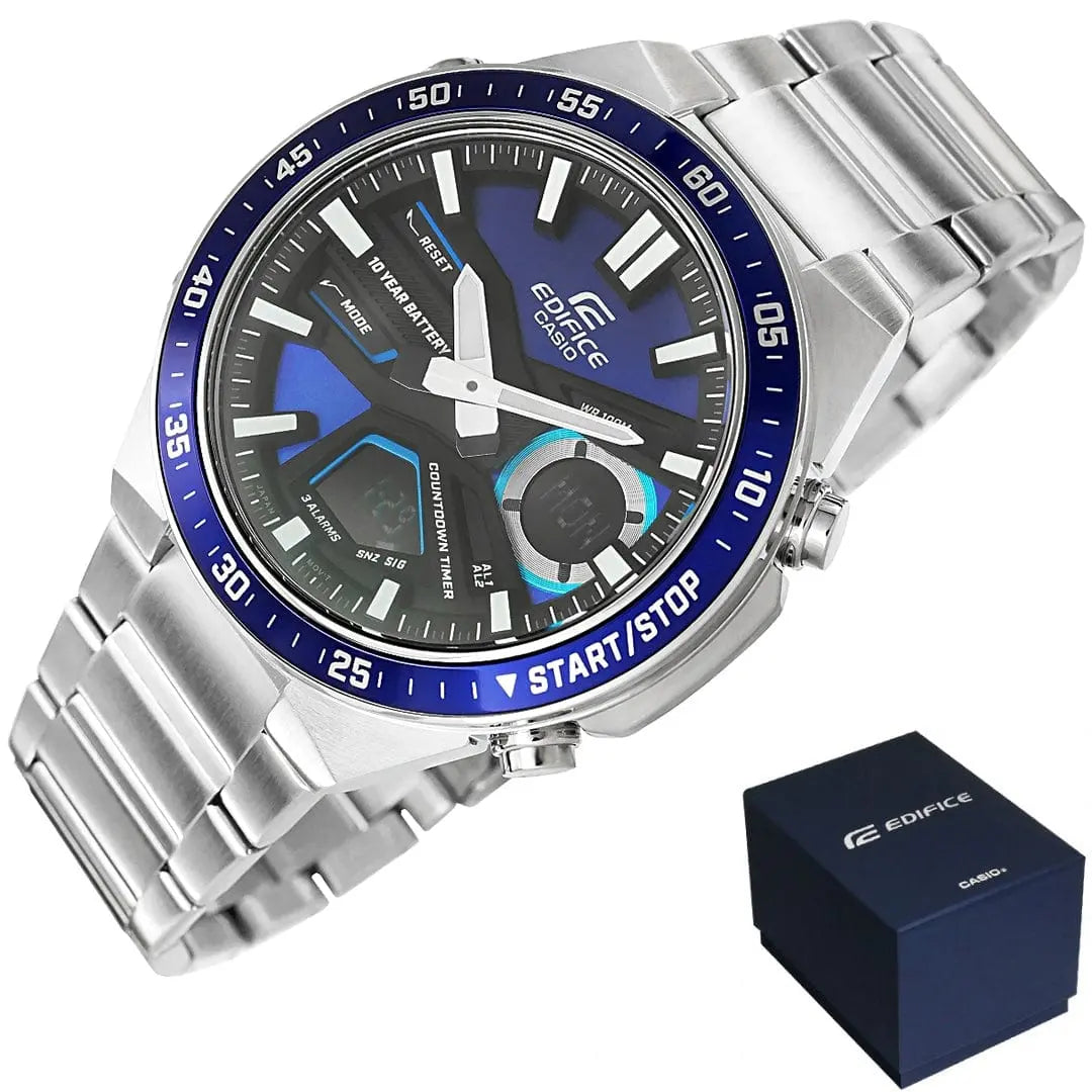 Zegarek Męski Casio Edifice EFV-C110D-2AVEF 10 Bar Zegarek Męski Casio Edifice EFV-C110D-2AVEF 10 Bar - Lorence 4549526328473