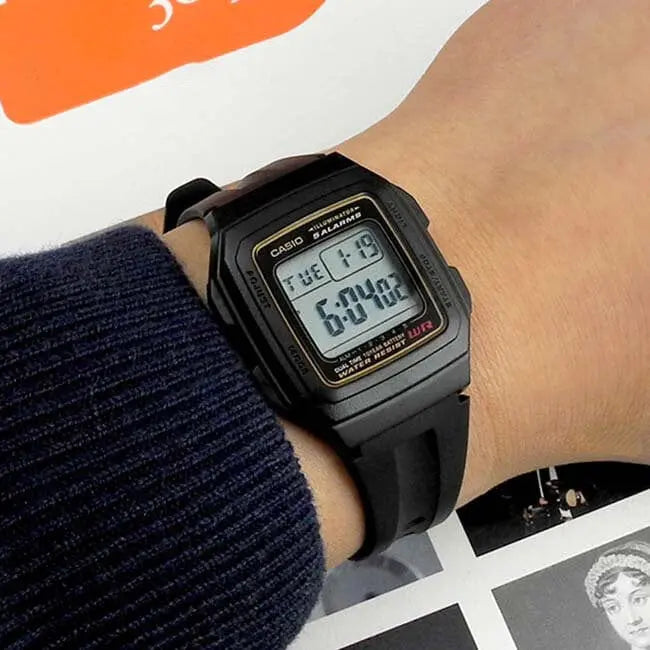 Zegarek Męski Casio F-201WA-9A Zegarek Męski Casio F-201WA-9A - Lorence 4971850442073