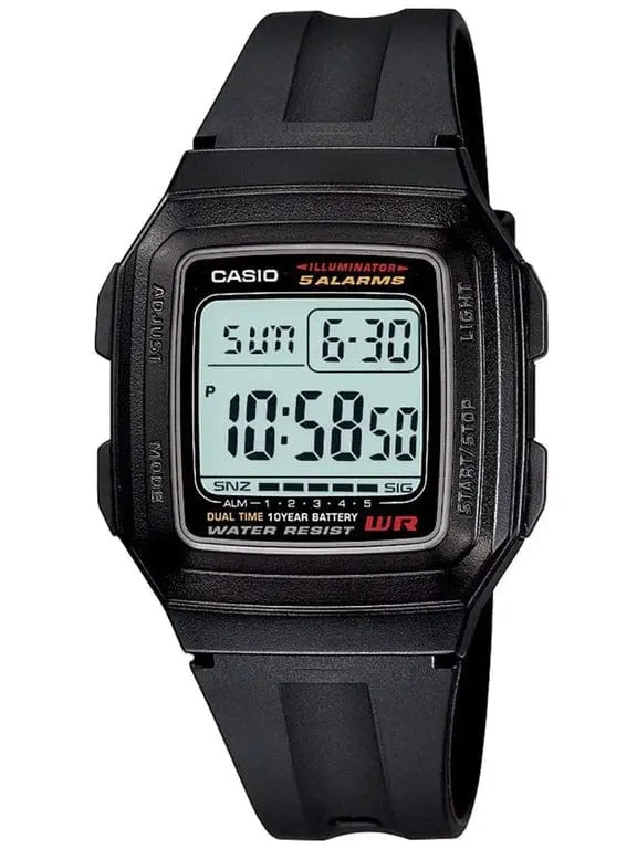 Zegarek Męski Casio F-201WA-9A Zegarek Męski Casio F-201WA-9A - Lorence 4971850442073