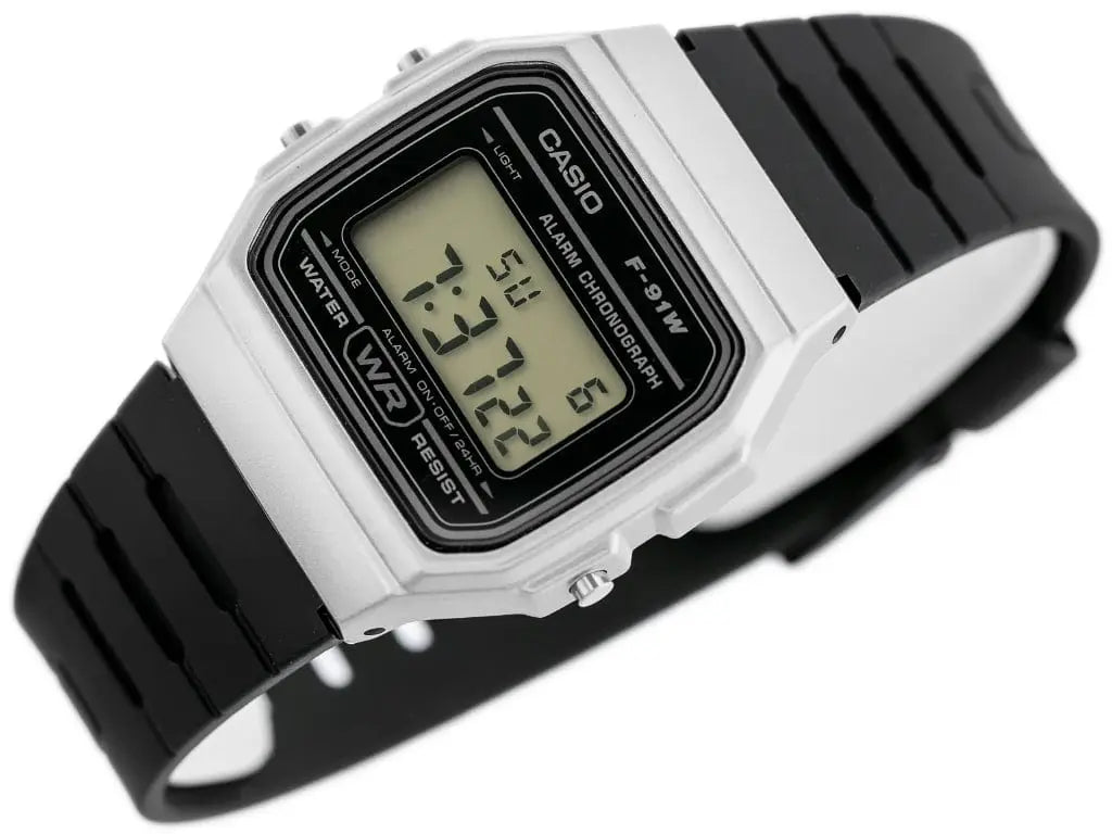 Zegarek Męski Casio F-91WM-7ADF Zegarek Męski Casio F-91WM-7ADF - Lorence 4549526140792