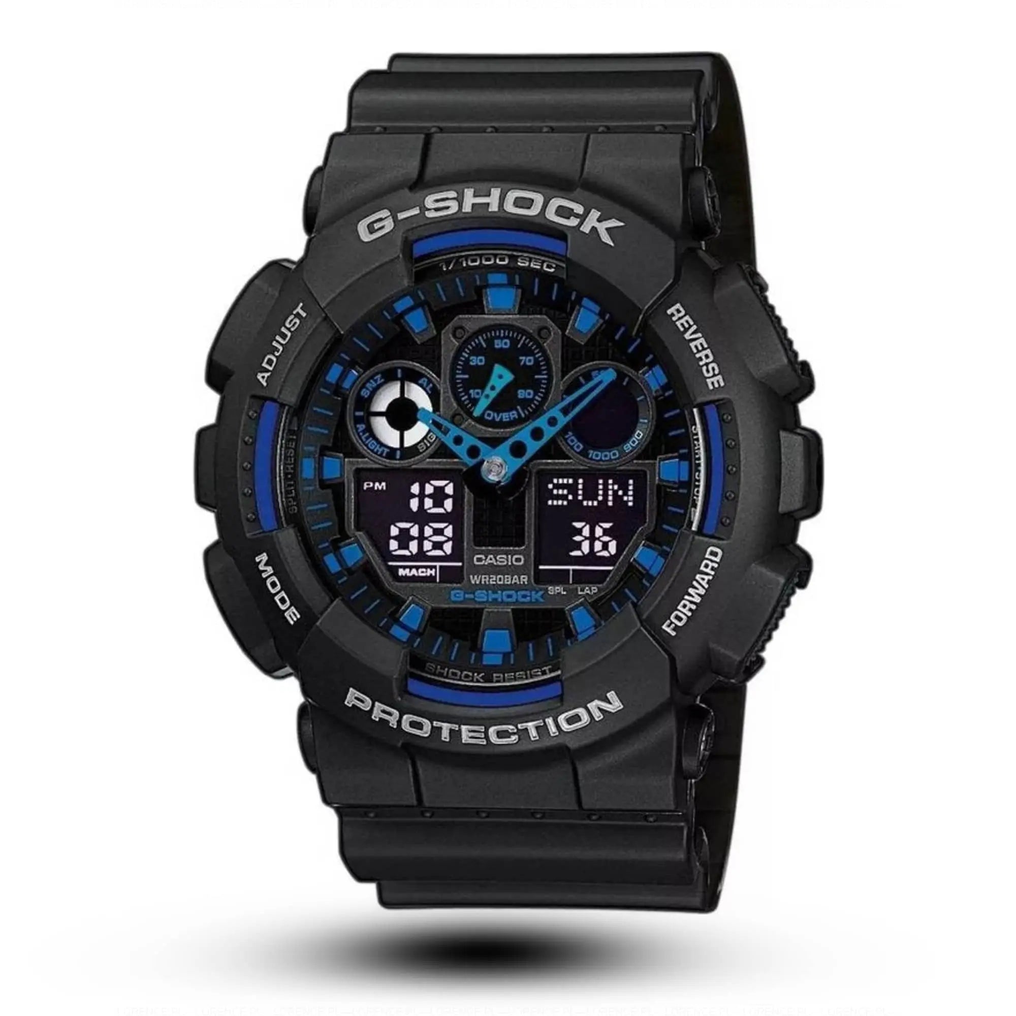 Zegarek Męski Casio G-shock GA-100-1A2ER Zegarek Męski Casio G-shock GA-100-1A2ER - Lorence 4971850443902
