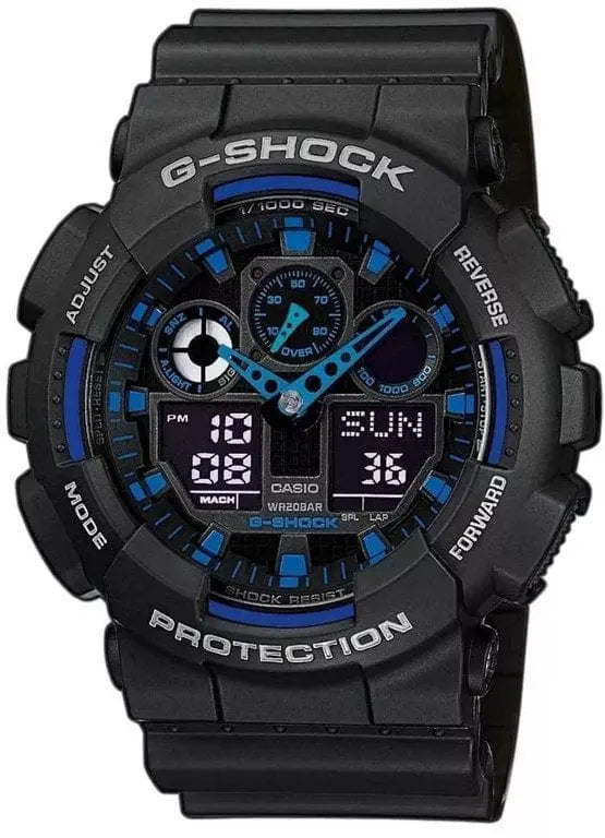 Zegarek Męski Casio G-shock GA-100-1A2ER Zegarek Męski Casio G-shock GA-100-1A2ER - Lorence 4971850443902