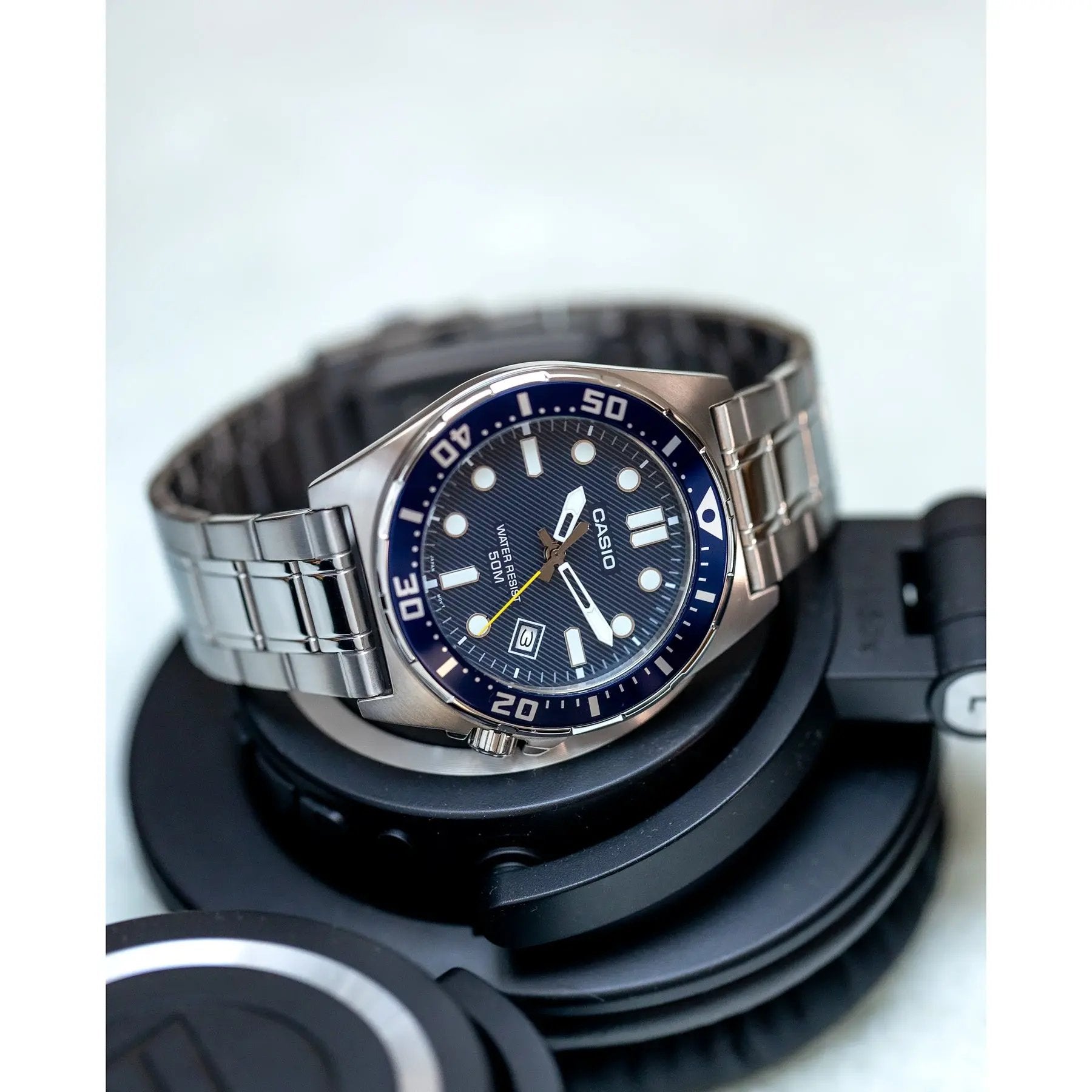 Zegarek Męski Casio MTD-135D-2A + BOX Zegarek Męski Casio MTD-135D-2A + BOX - Lorence 4549526394553