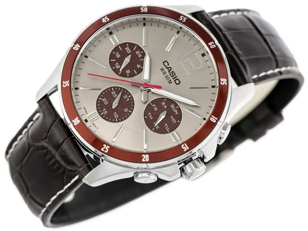 Zegarek Męski Casio MTP-1374L 7A1V Zegarek Męski Casio MTP-1374L 7A1V - Lorence 4971850054924