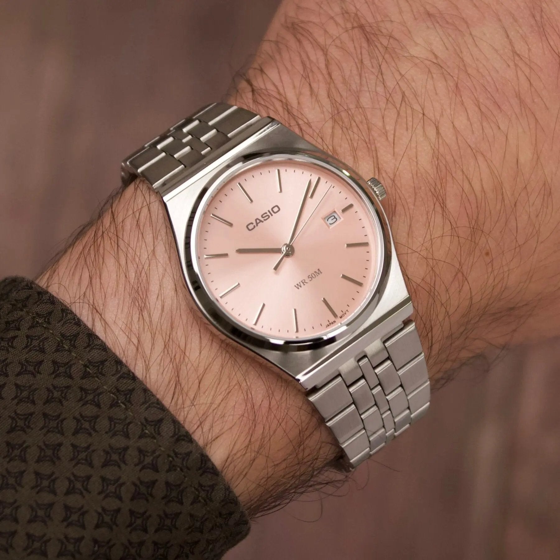 Zegarek Męski Casio MTP-B145D-4A + BOX (zd230d) Zegarek Męski Casio MTP-B145D-4A + BOX (zd230d) - Lorence 4549526360824