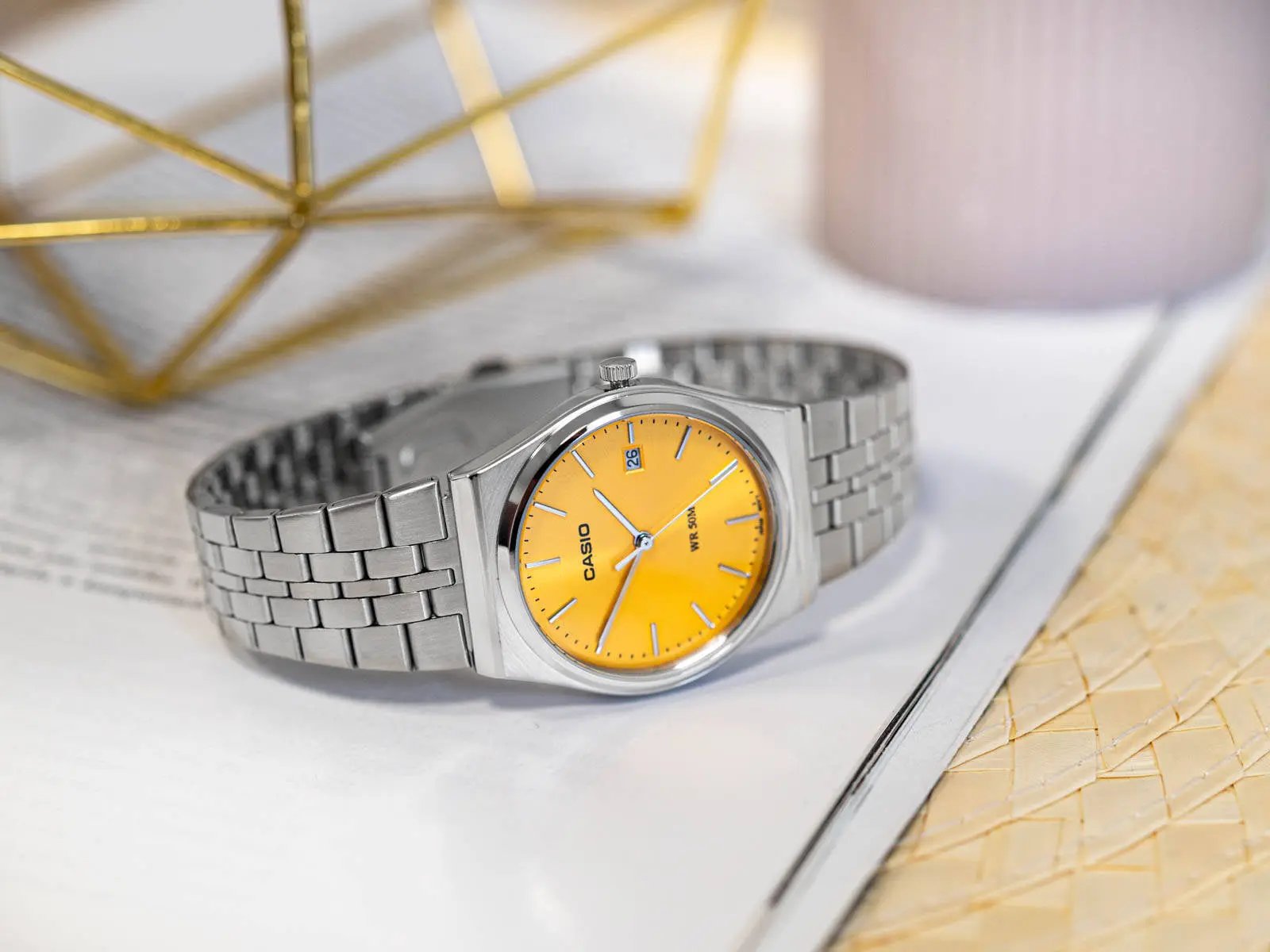 Zegarek Męski Casio MTP-B145D-9A + BOX (zd230c) Zegarek Męski Casio MTP-B145D-9A + BOX (zd230c) - Lorence 4549526371417