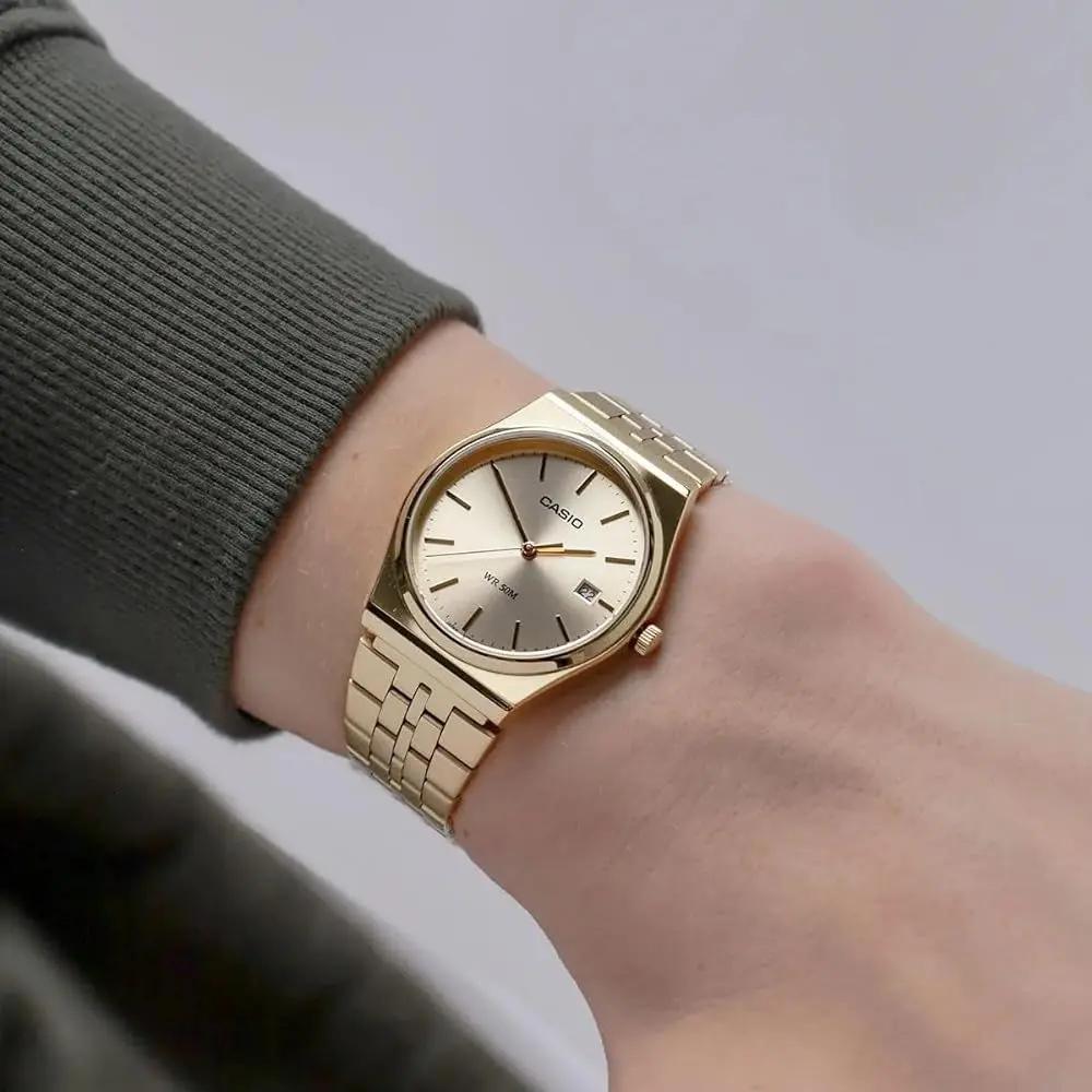 Zegarek Męski Casio MTP-B145G-9A + BOX (zd230g) Zegarek Męski Casio MTP-B145G-9A + BOX (zd230g) - Lorence 4549526360756