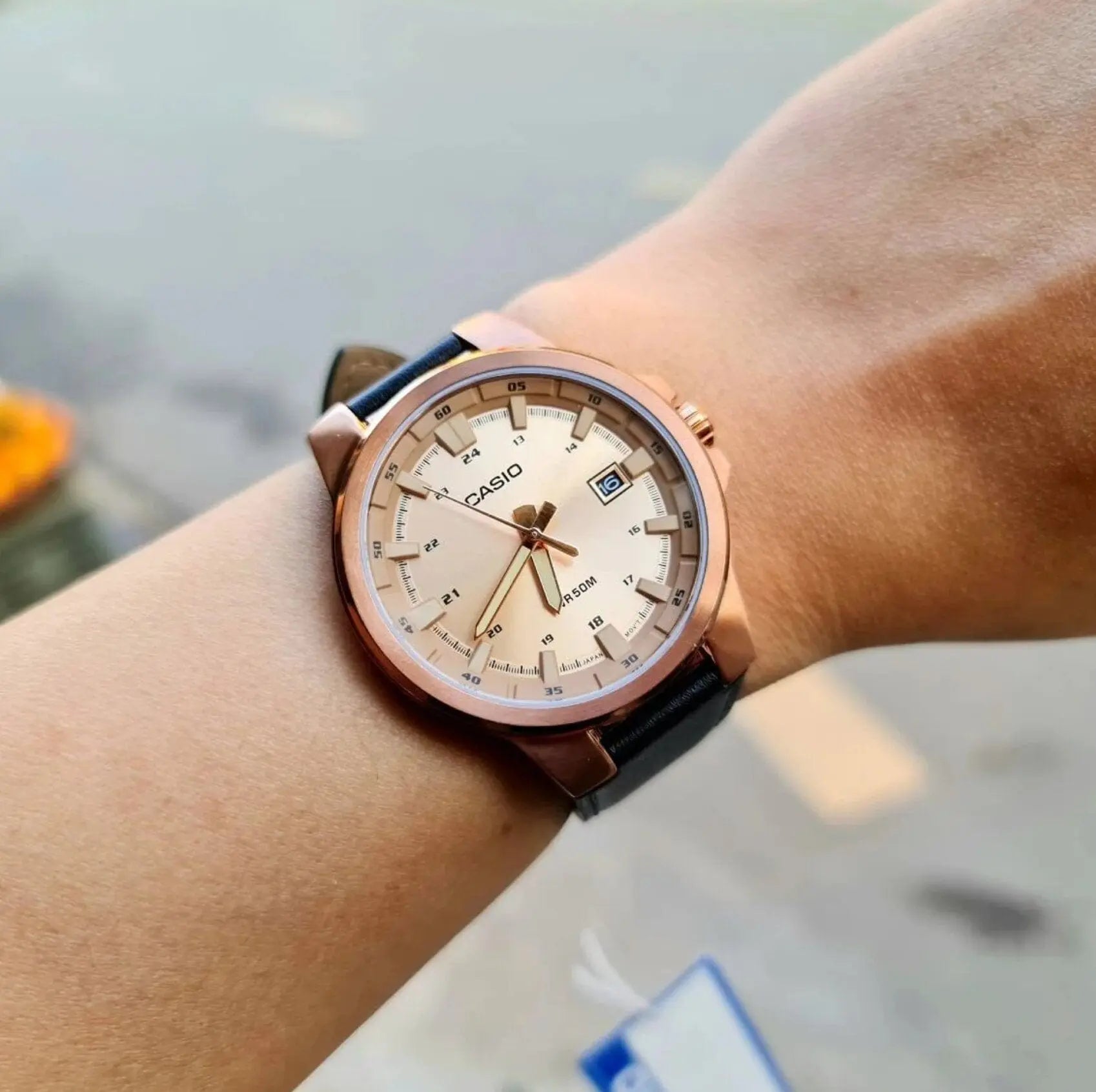 Zegarek Męski Casio MTP-E173RL-5A Zegarek Męski Casio MTP-E173RL-5A - Lorence 4549526323966