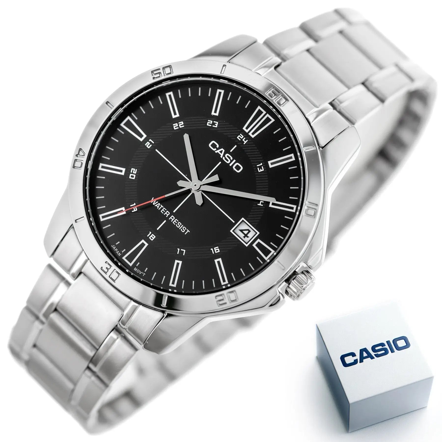 Zegarek Męski Casio MTP-V004D-1CUDF (zd251e) + BOX Zegarek Męski Casio MTP-V004D-1CUDF (zd251e) + BOX - Lorence 4549526361050