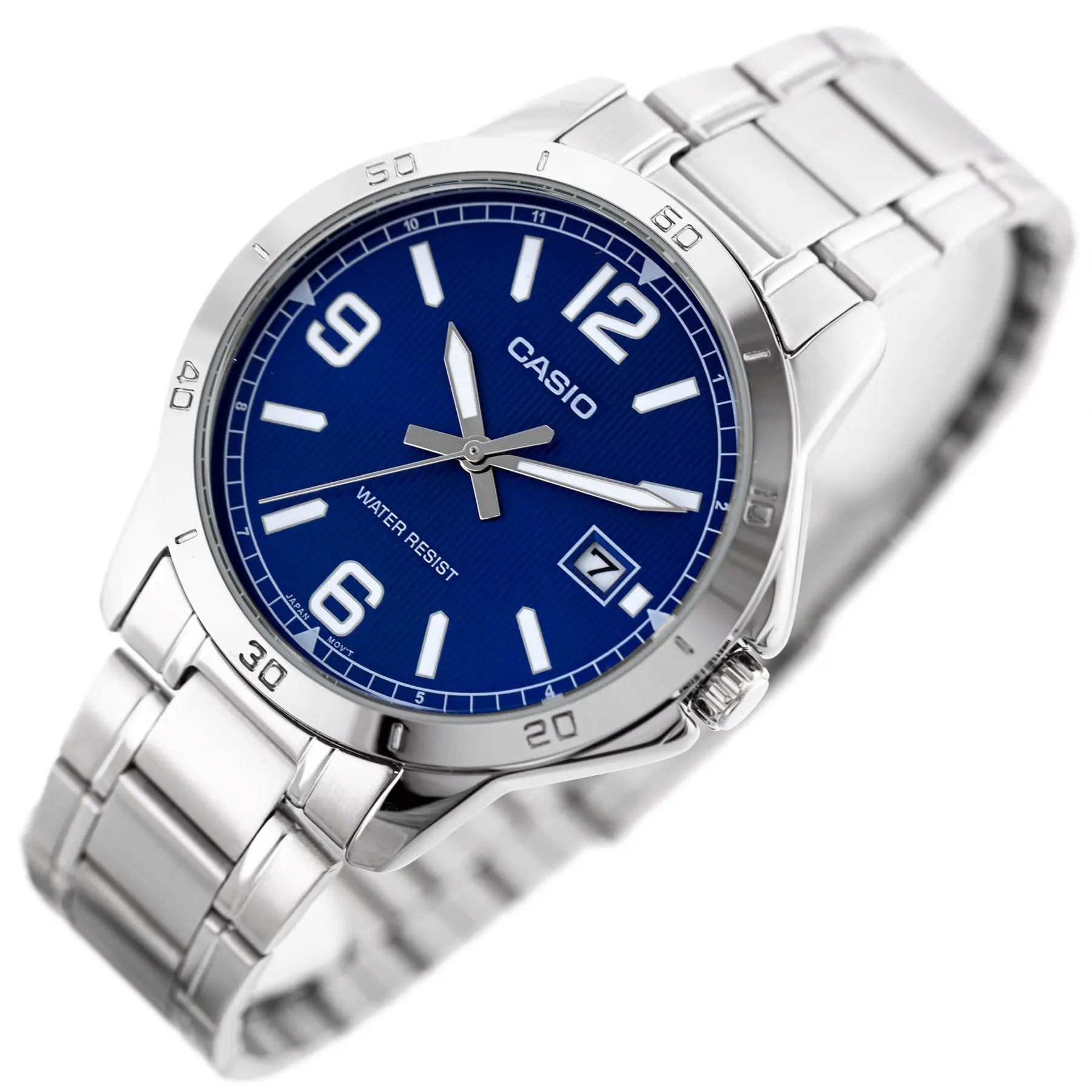 Zegarek Męski Casio MTP-V004D-2B Zegarek Męski Casio MTP-V004D-2B - Lorence 4549526251580