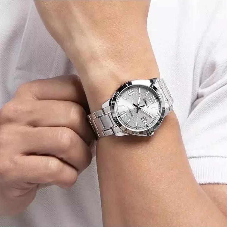 Zegarek Męski Casio MTP-V004D-7B2 + BOX Zegarek Męski Casio MTP-V004D-7B2 + BOX - Lorence 751744895352