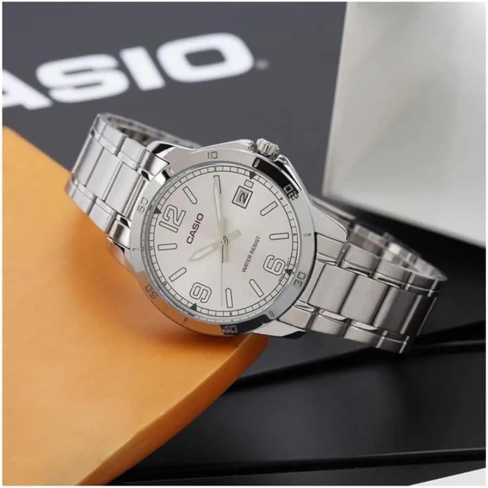 Zegarek Męski Casio MTP-V004D-7B2 + BOX Zegarek Męski Casio MTP-V004D-7B2 + BOX - Lorence 751744895352