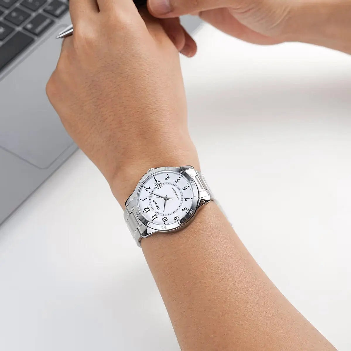 Zegarek Męski Casio MTP-V004D-7BUDF Zegarek Męski Casio MTP-V004D-7BUDF - Lorence 4971850056843