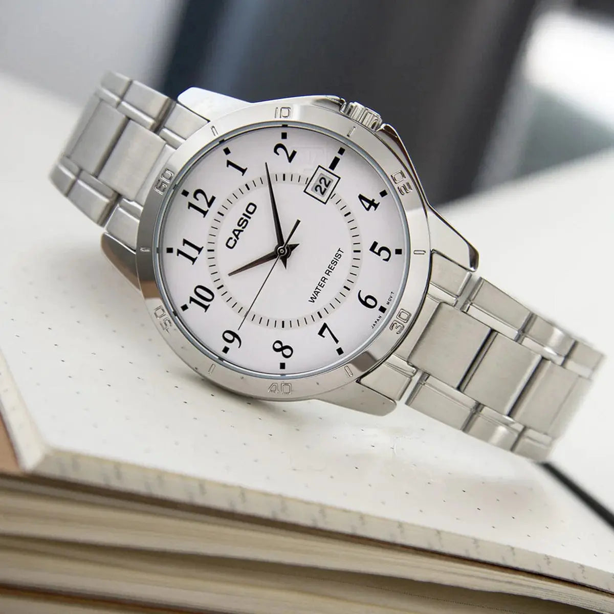 Zegarek Męski Casio MTP-V004D-7BUDF Zegarek Męski Casio MTP-V004D-7BUDF - Lorence 4971850056843