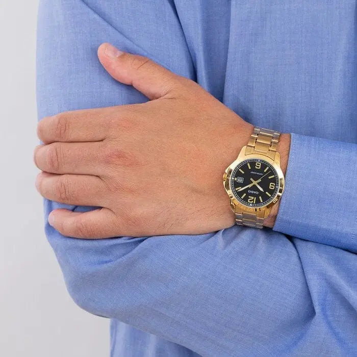 Zegarek Męski Casio MTP-V004G-1B Zegarek Męski Casio MTP-V004G-1B - Lorence 4549526251603