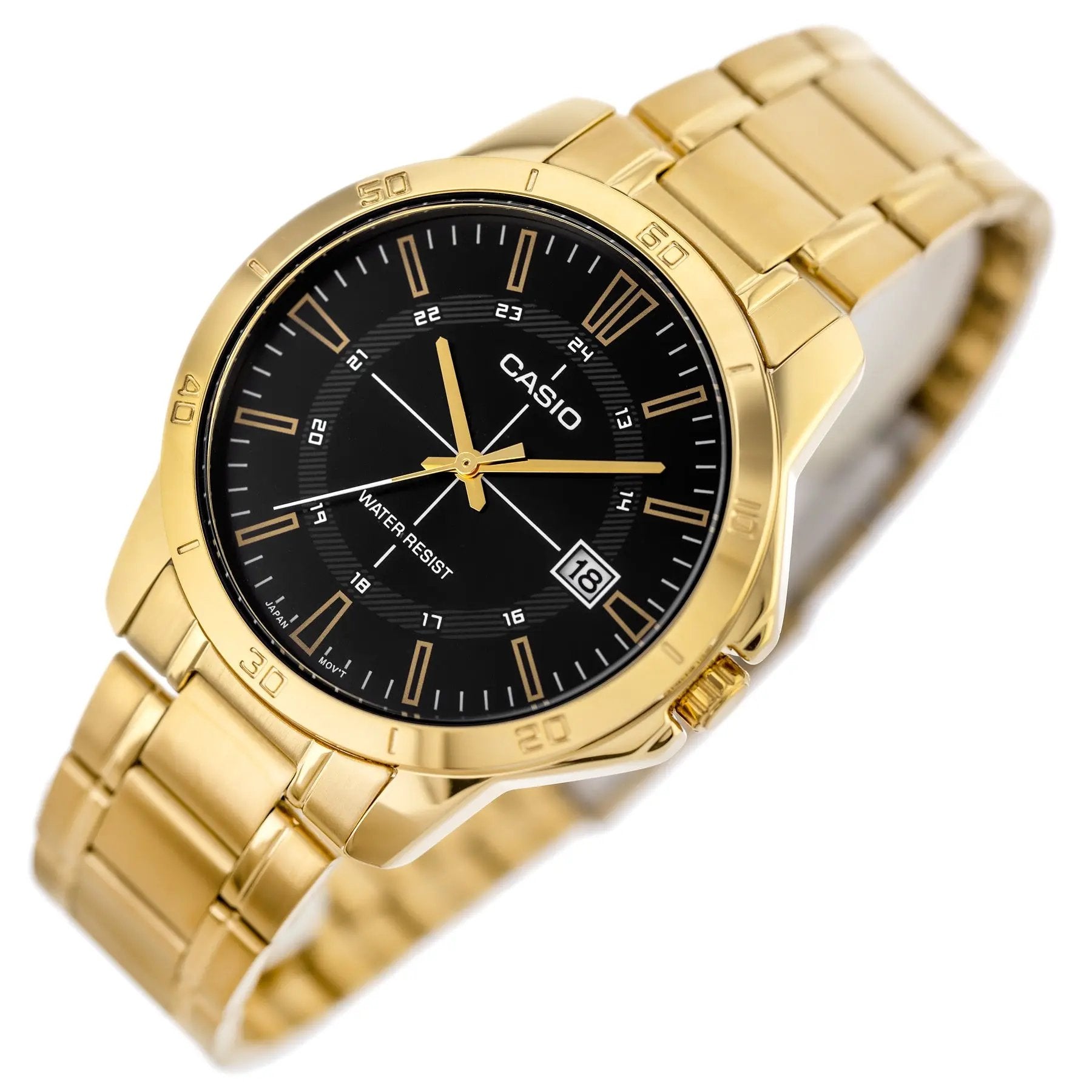 Zegarek Męski Casio MTP-V004G-1CUDF (zd251b) + BOX Zegarek Męski Casio MTP-V004G-1CUDF (zd251b) + BOX - Lorence 4549526361074